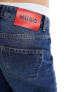 Фото #3 товара HUGO Galeva wide leg jeans in medium wash