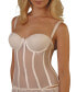 ფოტო #3 პროდუქტის Women's Sheer Lace Cups Torsolette Lingerie