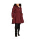 ფოტო #1 პროდუქტის Plus Size Blushing Belle Coat
