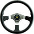 Racing Steering Wheel OMP OD/2019/LN Ø 35 cm Black Chrome