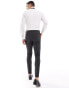 Фото #30 товара ASOS DESIGN slim suit trouser in black pindot