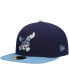 Men's Light Blue Wilmington Blue Rocks Authentic Collection Team 59FIFTY Fitted Hat