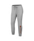 ფოტო #3 პროდუქტის Women's Heather Gray Chicago Bears Knit Long Sleeve Tri-Blend T-shirt and Pants Sleep Set