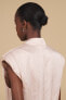 Фото #7 товара Oversize linen blend waistcoat - limited edition