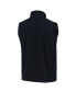 ფოტო #6 პროდუქტის Men's Navy Houston Fleece Full-Zip Vest