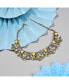 Фото #2 товара SOHI women's Yellow Stone Cluster Necklace