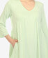 Фото #3 товара Women's Empire Waist Tunic Top