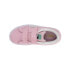 Фото #4 товара Puma Suede Classic Xxi V Logo Slip On Toddler Girls Pink Sneakers Casual Shoes
