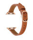 ფოტო #2 პროდუქტის Unisex Carmen Genuine Leather Unisex Apple Watch Band for Size- 42mm, 44mm, 45mm, 49mm