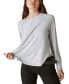 Фото #3 товара Women's Cloud Jersey Long Sleeve Crew Top