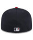 ფოტო #3 პროდუქტის Men's Navy St. Louis Cardinals 2024 Batting Practice 59FIFTY Fitted Hat