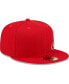ფოტო #3 პროდუქტის Men's Scarlet San Francisco 49ers Flawless 59FIFTY Fitted Hat