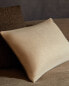 Фото #1 товара Plain linen and cotton cushion cover