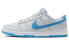 Фото #6 товара 【定制球鞋】 Nike Dunk Low BIGNIU 解构 飞溅夏日 手绘喷绘 特殊鞋盒 低帮 板鞋 男款 蓝白黄 / Кроссовки Nike Dunk Low DV0831-001