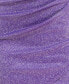 ფოტო #7 პროდუქტის Juniors' Sweeetheart-Neck Glitter Dress
