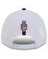 ფოტო #3 პროდუქტის Men's White/Black Las Vegas Raiders 2024 NFL Training Camp 9FORTY Adjustable Hat