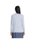 Фото #7 товара Women's School Uniform Long Sleeve Interlock Polo Shirt