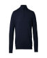 Фото #3 товара Men's Merino/Cashmere Button Neck Sweater