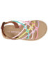 Фото #24 товара Toddler Rainbow Strap Sandals 9