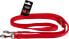 Красная регулируемая собачья поводок Nobby Classic Preno 200см 15/20мм - фото #1