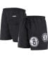 ფოტო #1 პროდუქტის Men's Black Brooklyn Nets Classics Woven Shorts