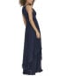 Eliza J Solid Gown Women's Blue 6