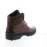 Фото #15 товара Bruno Magli Val VAL2 Mens Brown Leather Lace Up Casual Dress Boots