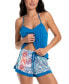 ფოტო #4 პროდუქტის Women's 3-Pc. Printed Travel Sleep Set