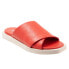 Фото #3 товара Softwalk Kara S2209-600 Womens Red Narrow Leather Slides Sandals Shoes