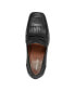 ფოტო #4 პროდუქტის Women's Hamish Block Heel Square Toe Dress Loafers