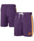 Фото #2 товара Плавки мужские G-III Sports by Carl Banks Феникс Suns пляжные сетчатые фиолетовые, оранжевые