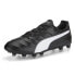 Фото #4 товара Puma King Pro 21 Firm Ground Soccer Cleats Mens Black Sneakers Athletic Shoes 10