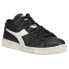 Фото #4 товара Diadora Game L Waxed Row Cut Lace Up Sneaker Mens Black Sneakers Casual Shoes 17