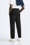 Textured jogger waist trousers