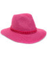 Фото #1 товара Women's Chunky Chain Panama Hat, Created for Macy's