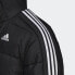 adidas men Essentials Midweight Down Hooded Jacket