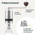 Фото #16 товара Silberthal Manual Coffee Grinder, Adjustable Grinding Level, Stainless Steel and Glass Hand Grinder
