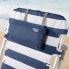 AKTIVE Low Folding Beach Chair 4 Rays With Cushion And Pocket Positions
