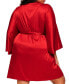 Фото #2 товара Plus Size Izabella Robe Bata Kimono