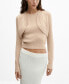 Фото #1 товара Women's Knitted Cropped Cardigan