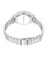 ფოტო #2 პროდუქტის Women's Classic Silver-Tone Stainless Steel Bracelet Watch 36mm