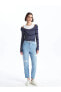 Фото #2 товара Jeans Mom Fit Yırtık Detaylı Kadın Jean Pantolon Pantolon
