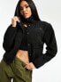 The North Face Cragmont heavyweight fleece jacket in black