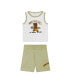 Baby Boy Tank Top and Jersey Shorts