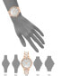 ფოტო #4 პროდუქტის Rose Gold-Tone and Pearlescent White Bracelet Watch 37mm