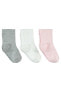 Фото #6 товара Kız Çocuk 3'lü Soket Çorap Set 2-12 Yaş Beyaz