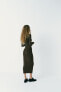 Фото #5 товара Платье облегающего кроя из полиамида ZARA