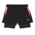 Фото #3 товара Puma Individual Racquet 2In1 Shorts Womens Black Casual Athletic Bottoms 6592442