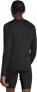 Eb Fit Koszulka męska adidas Techfit Aeroready Long Sleeve Tee czarna HP0626 M