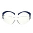 3M SF101AS-BLU-EU - Safety glasses - Any gender - Blue - Transparent - Polycarbonate (PC) - Polycarbonate